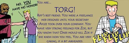 I'm Torg!